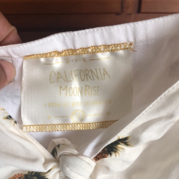 California Moonrise pineapple mini dress - Picture 2 of 4